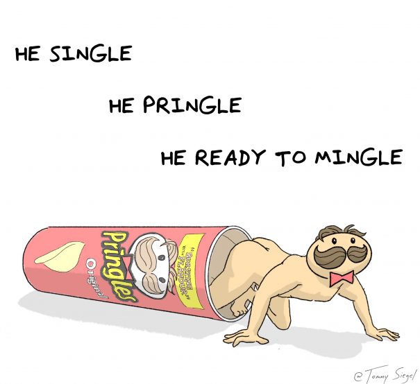 What Does The Pringles Mascots Body Look Like 97 3 The Wave